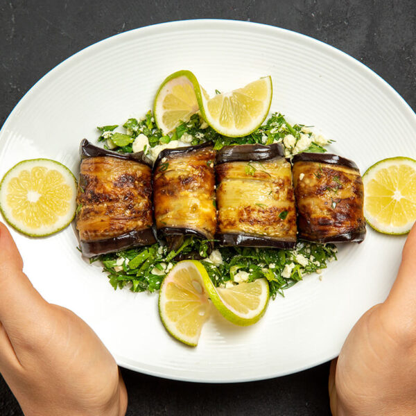 roasted eggplant